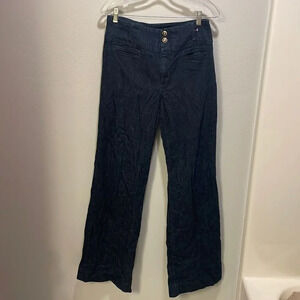 ELEVENSES Anthropologie woman’s wide leg jeans